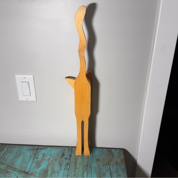 Vintage Wooden Carved Cat - Picture 8 of 15